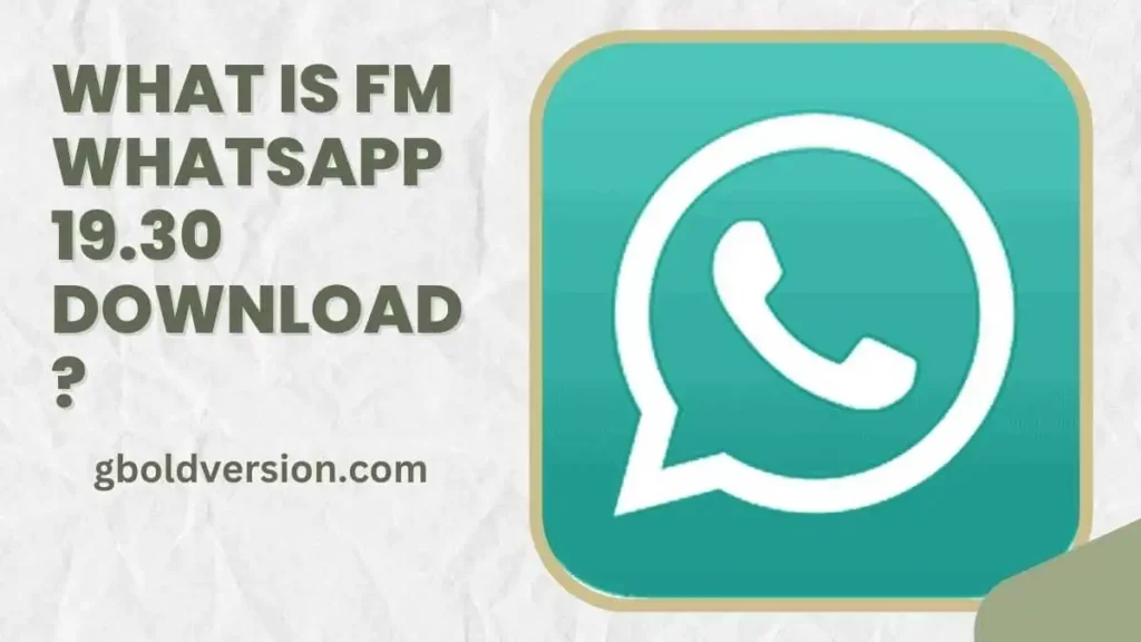 What is FM WhatsApp 19.30 Download?